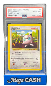 Pokémon - PSA 10 Jigglypuff Black Star Promo 7 - Mega Cash Sydney