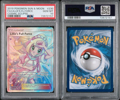 Pokémon - PSA 10 - Lillie’s Full Force - 230/236 - Cosmic Eclipse - Mega Cash Sydney