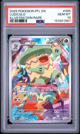Pokémon - PSA 10 Ludicolo 095/094 Phantasmal Flames - Mega Cash Sydney