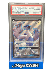 Pokémon - PSA 10 Lugia GX 207/214 Lost Thunder - Mega Cash Sydney