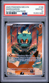 Pokémon - PSA 10 Marshadow 146/132 Mega Evolutions - Mega Cash Sydney