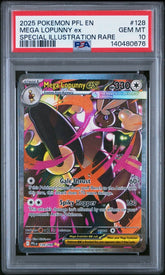 Pokรฉmon - PSA 10 Mega Lopunny Ex 128/094 Phantasmal Flames - Mega Cash Sydney