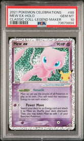 Pokémon - PSA 10 Mew Ex 88/92 25TH Anniversary Celebrations - Mega Cash Sydney