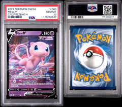 Pokémon - PSA 10 - Mew V - 060/159 - Crown Zenith - Mega Cash Sydney
