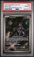 Pokemon - PSA 10 Mewtwo SVP052 Black Star Promo - Mega Cash Sydney