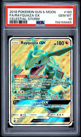 Pokemon PSA 10 Rayquaza GX 160/168 Celestial Storm - Mega Cash Sydney