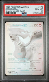 Pokémon - PSA 10 Reshiram Ex 173/086 White Flare - Mega Cash Sydney