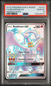 Pokémon - PSA 10 Reshiram GX - SV51/SV94 - Mega Cash Sydney
