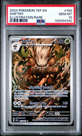 Pokémon - PSA 10 Shiftry 163/162 - Temporal Forces - Mega Cash Sydney