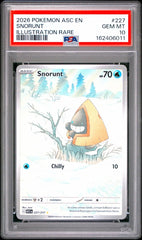Pokémon - PSA 10 Snorunt 227/217 - Mega Cash Sydney
