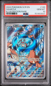 Pokemon - PSA 10 Squirtle 148/142 Stellar Crown - Mega Cash Sydney