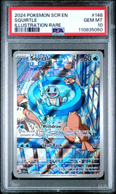 Pokemon - PSA 10 Squirtle 148/142 Stellar Crown - Mega Cash Sydney
