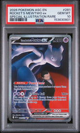 Pokémon - PSA 10 Team Rocket’s Mewtwo Ex 281/217 - Mega Cash Sydney