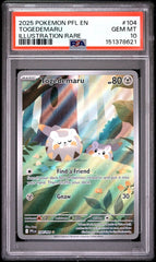 Pokémon - PSA 10 Togedemaru 104/094 Phantasmal Flames - Mega Cash Sydney