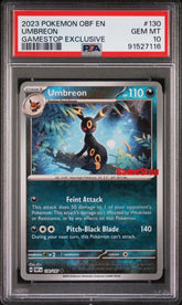Pokémon - PSA 10 Umbreon 130/197 GameStop Exclusive - Mega Cash Sydney