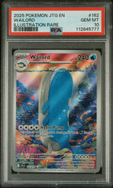 Pokémon - PSA 10 Wailord IR 162/159 Journey Together - Mega Cash Sydney