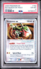 Pokémon - PSA 6 Rayquaza Ex 102/107 Deoxys - Mega Cash Sydney