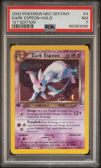 Pokémon - PSA 7 1ST Edition Dark Espeon 4/105 Neo Destiny - Mega Cash Sydney