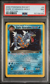 Pokémon - PSA 7 1ST Edition Dark Gyarados Holo 8/82 Rocket - Mega Cash Sydney