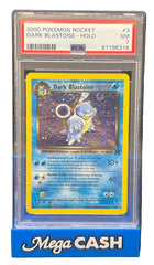 Pokémon - PSA 7 Dark Blastoise Holo 3/82 Rocket - Mega Cash Sydney