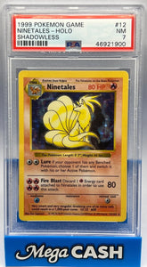 Pokémon - PSA 7 Ninetales 12/102 Shadowless - Mega Cash Sydney