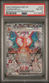 Pokémon - PSA 8 - Charizard EX - 223/197 - Obsidian Flames - Mega Cash Sydney