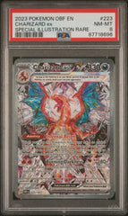 Pokémon - PSA 8 - Charizard EX - 223/197 - Obsidian Flames - Mega Cash Sydney