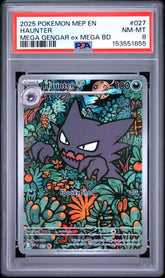 Pokemon - PSA 8 Haunter MEP027 - Mega Cash Sydney