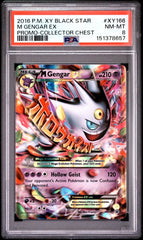 Pokémon - PSA 8 M Gengar Ex XY166 - Mega Cash Sydney