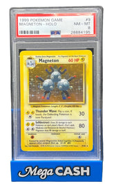 Pokémon - PSA 8 - Magneton Holo - 9/102 Base Set - Mega Cash Sydney