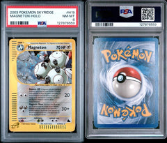 Pokémon - PSA 8 Magneton Holo H19/H32 Skyridge - Mega Cash Sydney