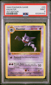 Pokémon - PSA 9 1 ST Edition Haunter 29/102 Base Set - Mega Cash Sydney