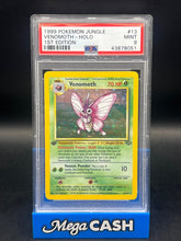 Pokémon - PSA 9 1ST ED Venomoth Holo 13/64 - Mega Cash Sydney
