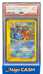 Pokemon - PSA 9 Azumarill Holo - H4/H32 Aquapolis - Mega Cash Sydney