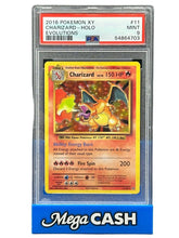 Pokemon - PSA 9 Charizard - XY Evolutions - 11/108 - Mega Cash Sydney