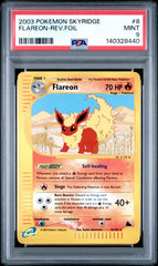 Pokémon - PSA 9 Flareon 8/144 Rev Holo Skyridge - Mega Cash Sydney