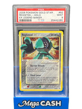 Pokémon - PSA 9 Gold Star Registeel 92/92 Ex Legend Maker - Mega Cash Sydney