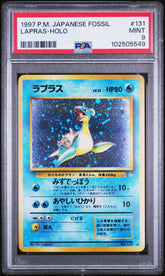 Pokémon - PSA 9 - JPN Lapras Holo - Fossil - Mega Cash Sydney