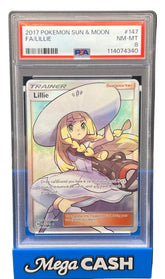Pokémon - PSA 9 Lillie 147/149 Sun & Moon Base - Mega Cash Sydney