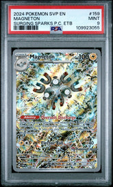 Pokémon - PSA 9 Magneton Pokemon Center SVP159 - Mega Cash Sydney