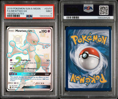 Pokémon - PSA 9 - Mewtwo GX - SV59/SV94 - Hidden Fates - Mega Cash Sydney