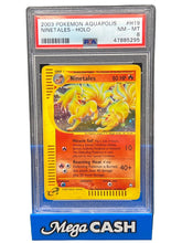 Pokรฉmon - PSA 9 Ninetales Holo - H19/H32 Aquapolis - Mega Cash Sydney