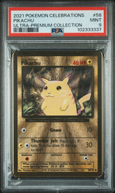 Pokemon - PSA 9 Pikachu 58/102 Celebrations - Mega Cash Sydney
