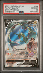Pokémon - Rayquaza v 194/203 - Mega Cash Sydney
