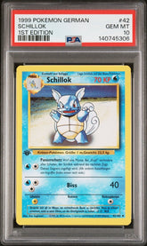 Pokemon - Schillok 1st edition 42/102 PSA 10 - Mega Cash Sydney