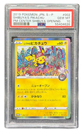 Pokemon - Shibuyas Pikachu - 002/S - P Pokemon Centre Opening PSA 10 - Mega Cash Sydney