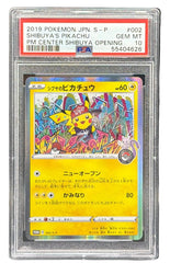 Pokemon - Shibuyas Pikachu - 002/S - P Pokemon Centre Opening PSA 10 - Mega Cash Sydney
