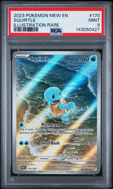 Pokemon - Squirtle 170/165 PSA 9 - English 151 - Mega Cash Sydney