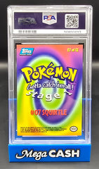 Pokémon - Squirtle - TOPPS - Movie Edition E7 - PSA 10 GEM MT - Mega Cash Sydney