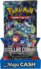 Pokemon - Stellar Crown Booster Pack - Mega Cash Sydney